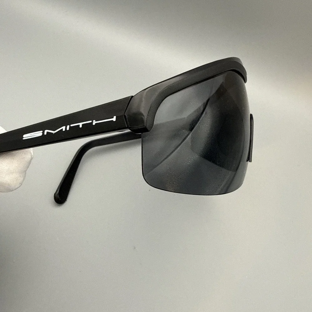 Smith Optics Authentic Cycling Matte Black/Black Glasses Shield Wrap Polarized